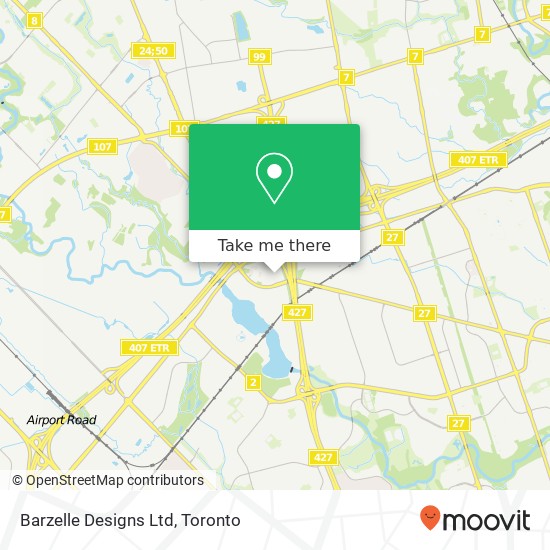 Barzelle Designs Ltd map