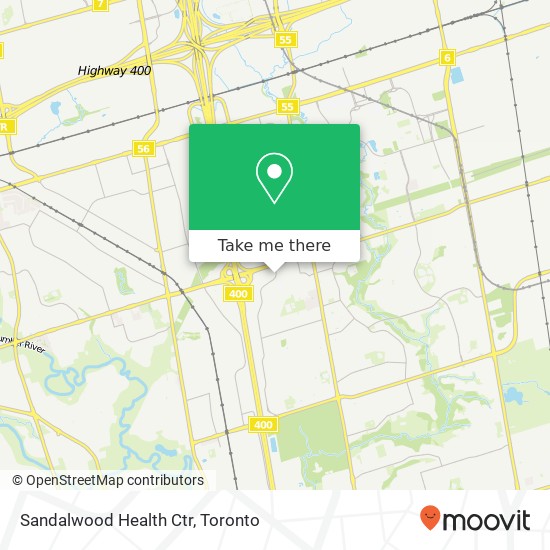 Sandalwood Health Ctr map