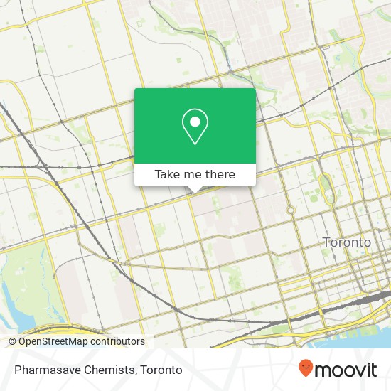 Pharmasave Chemists map