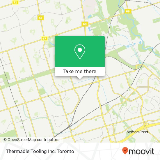 Thermadie Tooling Inc map