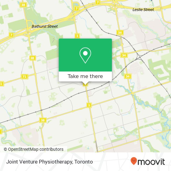 Joint Venture Physiotherapy map