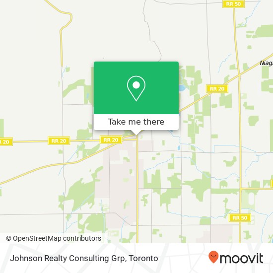 Johnson Realty Consulting Grp map