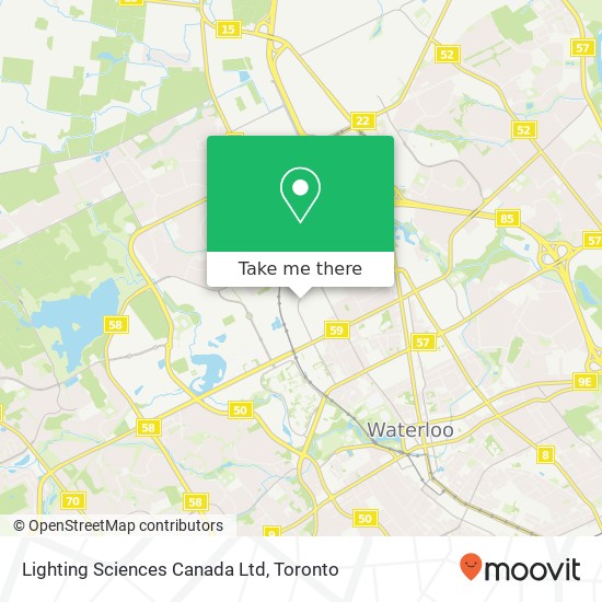 Lighting Sciences Canada Ltd map