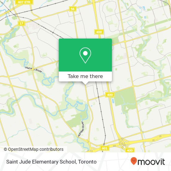 Saint Jude Elementary School map