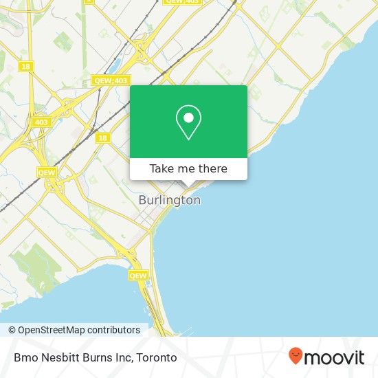 Bmo Nesbitt Burns Inc map