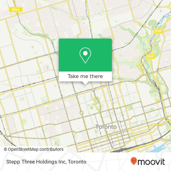 Stepp Three Holdings Inc map