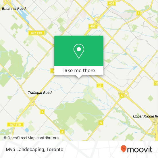 Mvp Landscaping map