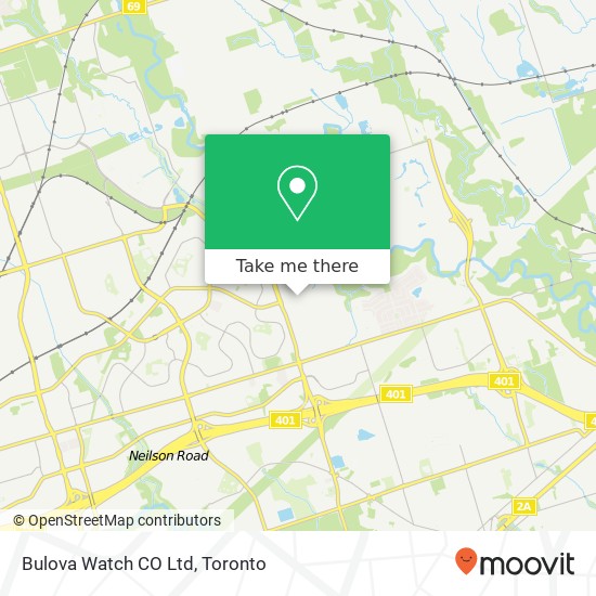 Bulova Watch CO Ltd map