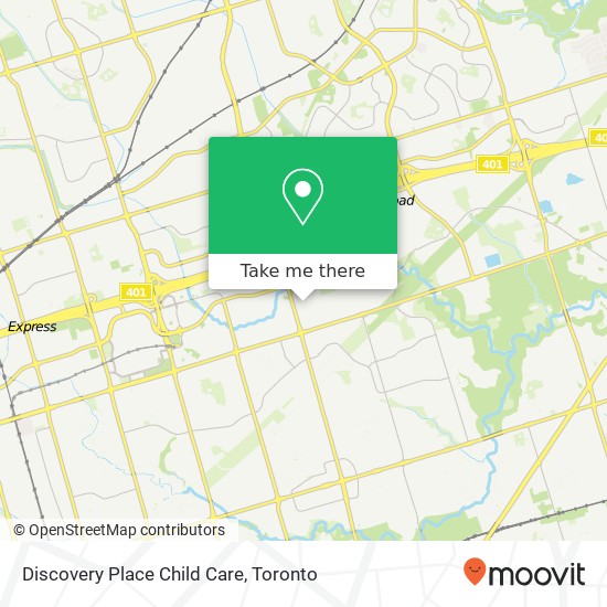 Discovery Place Child Care map