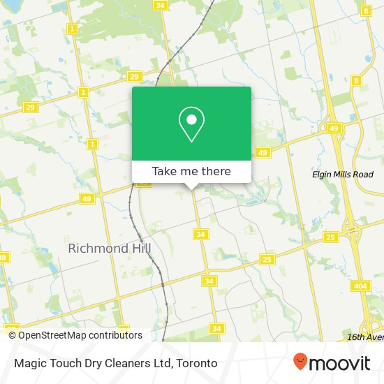 Magic Touch Dry Cleaners Ltd map
