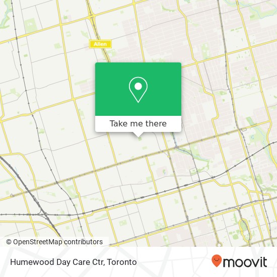 Humewood Day Care Ctr map