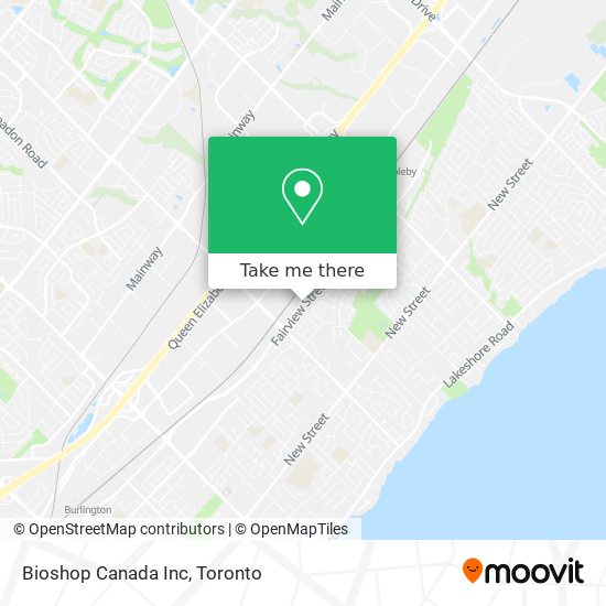 Bioshop Canada Inc map