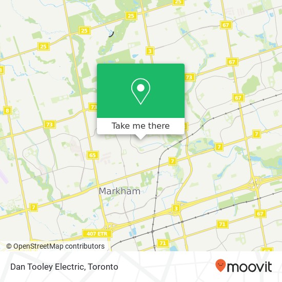 Dan Tooley Electric map