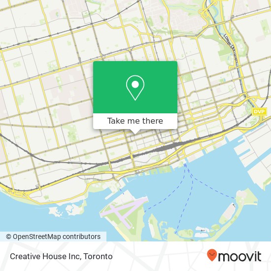 Creative House Inc map