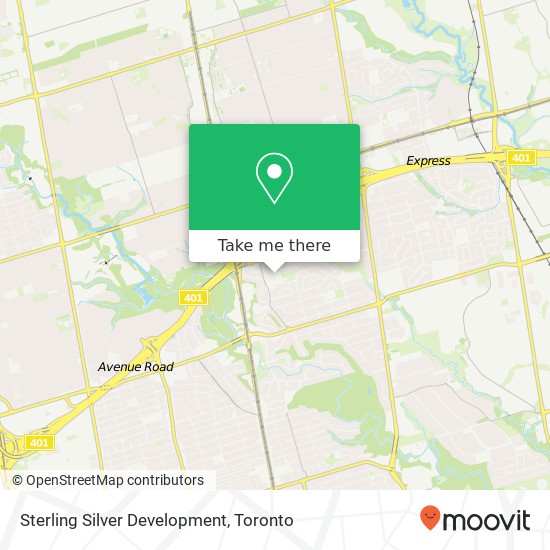 Sterling Silver Development map