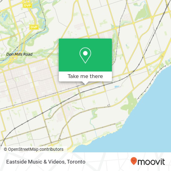 Eastside Music & Videos map