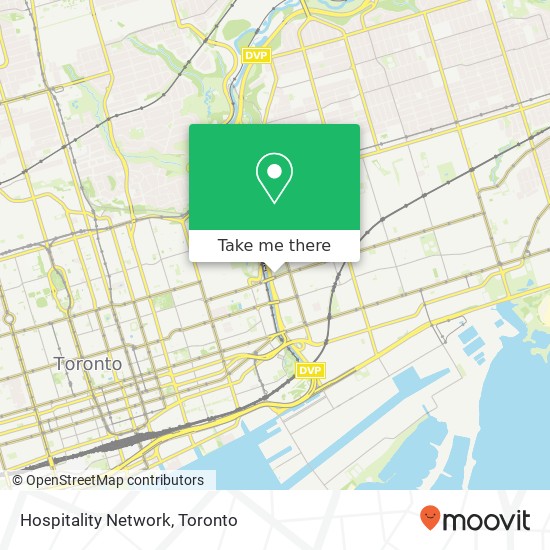 Hospitality Network map