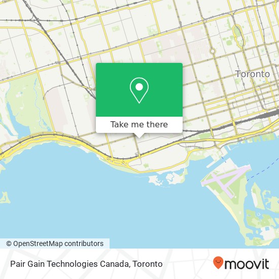 Pair Gain Technologies Canada map