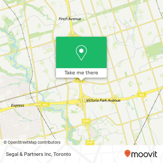 Segal & Partners Inc map