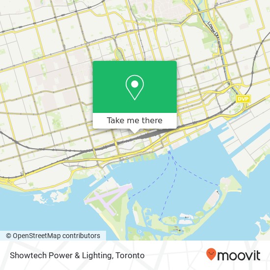 Showtech Power & Lighting map