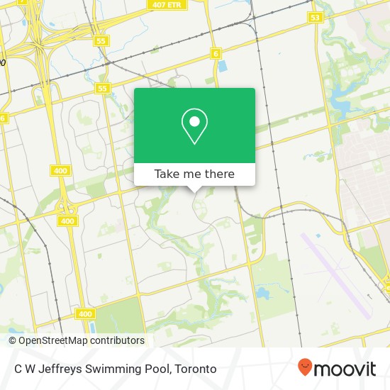 C W Jeffreys Swimming Pool map