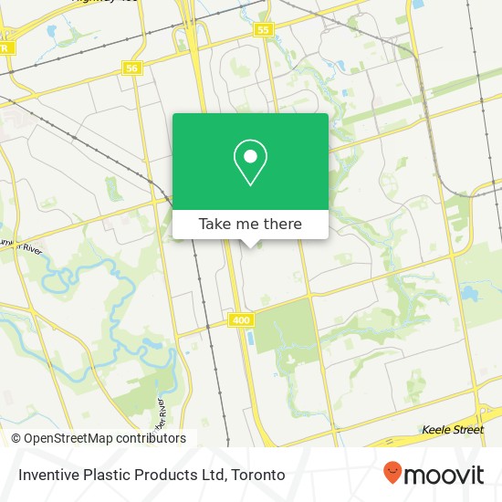 Inventive Plastic Products Ltd map