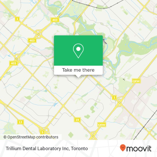 Trillium Dental Laboratory Inc map