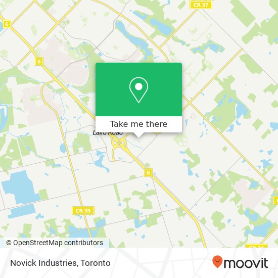 Novick Industries map