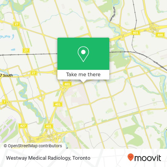 Westway Medical Radiology map