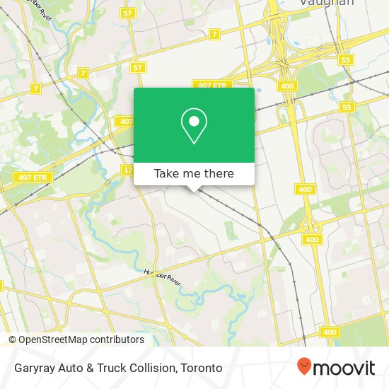 Garyray Auto & Truck Collision map