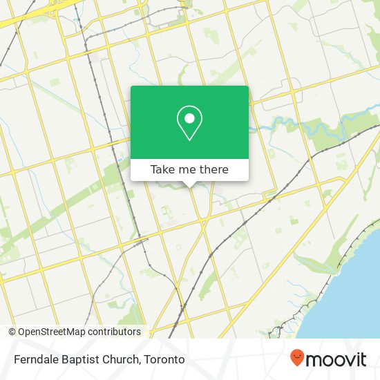 Ferndale Baptist Church map