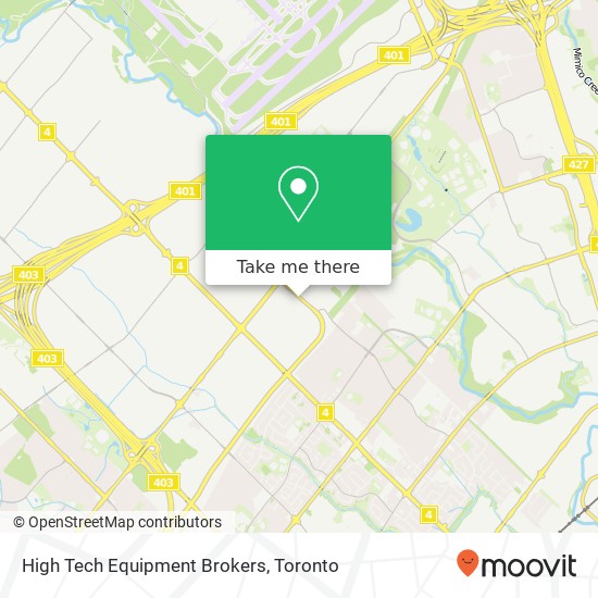 High Tech Equipment Brokers map