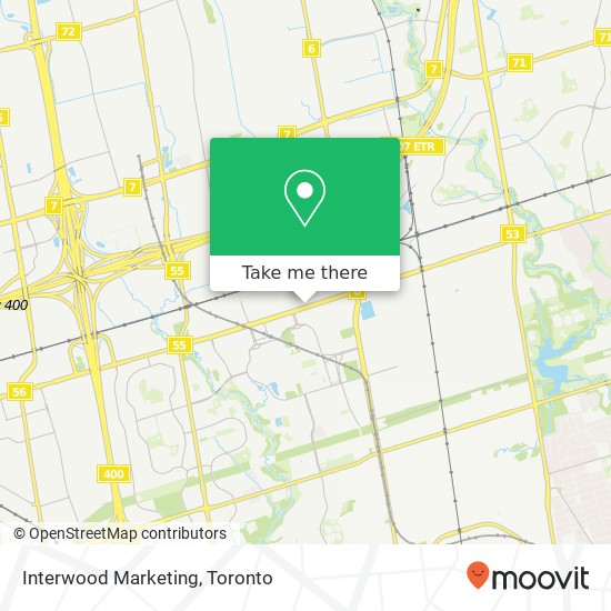 Interwood Marketing map
