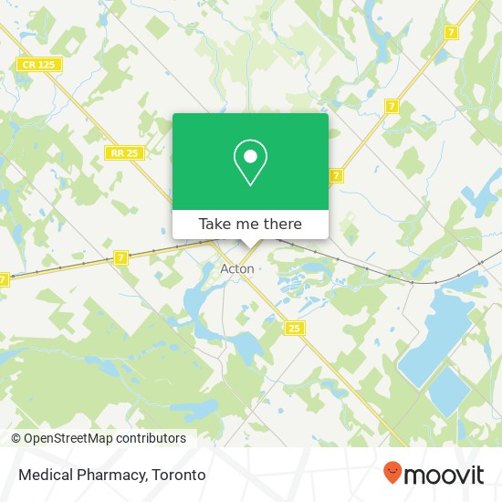 Medical Pharmacy map