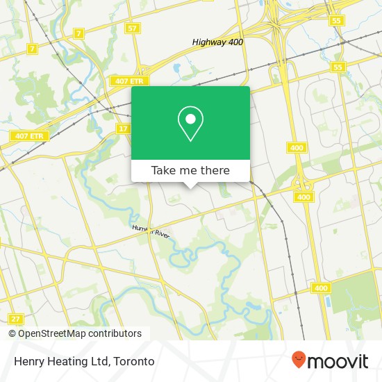 Henry Heating Ltd map