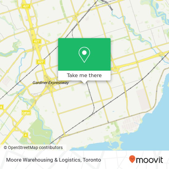 Moore Warehousing & Logistics map