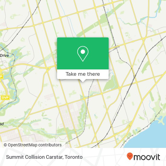 Summit Collision Carstar map