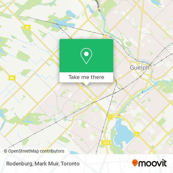 Rodenburg, Mark Muir map