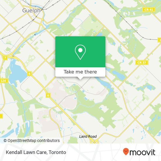 Kendall Lawn Care map