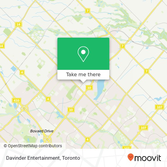 Davinder Entertainment map