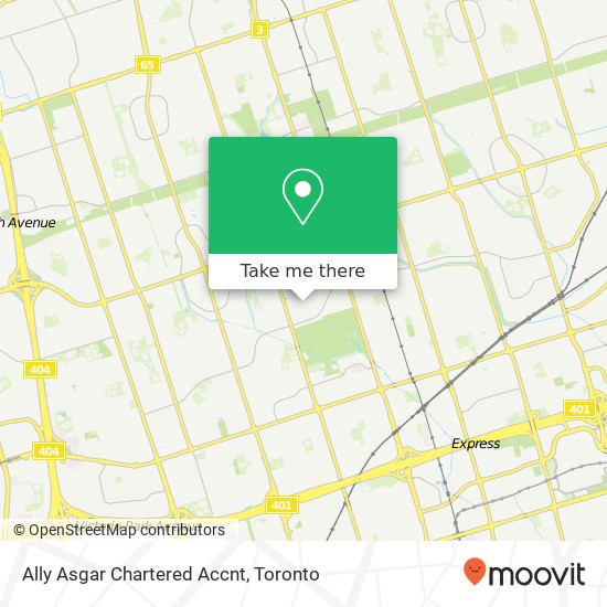 Ally Asgar Chartered Accnt map