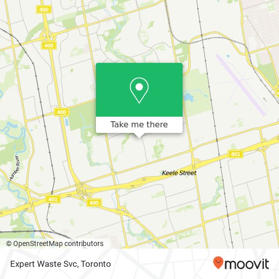Expert Waste Svc map