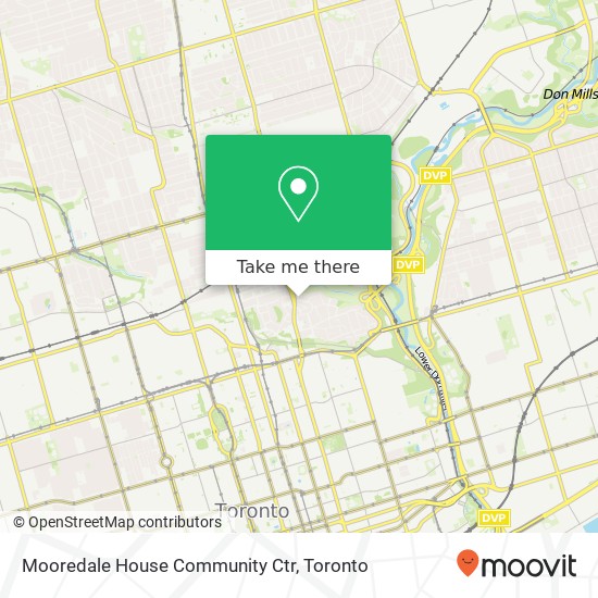 Mooredale House Community Ctr map