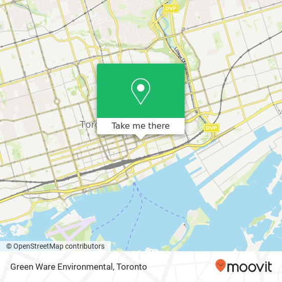 Green Ware Environmental map