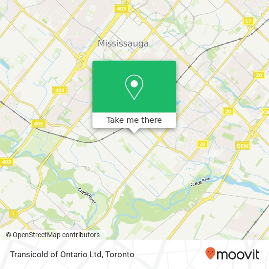 Transicold of Ontario Ltd map