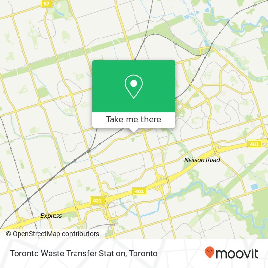 Toronto Waste Transfer Station plan