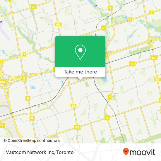 Vastcom Network Inc map