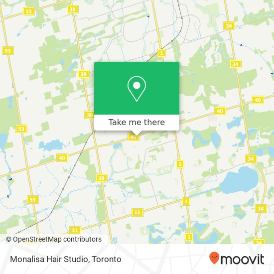 Monalisa Hair Studio map