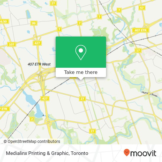 Medialinx Printing & Graphic map