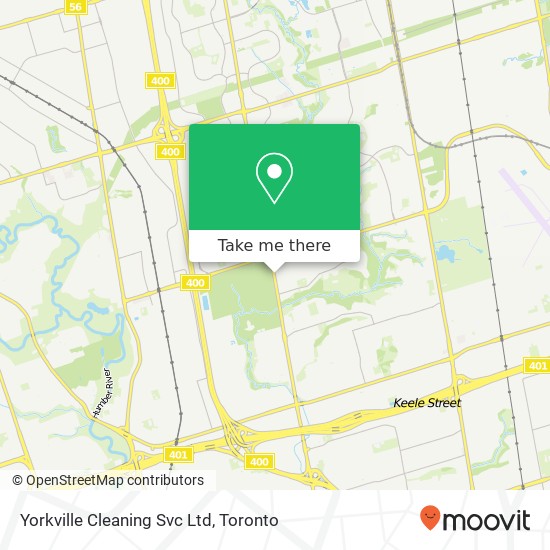 Yorkville Cleaning Svc Ltd map